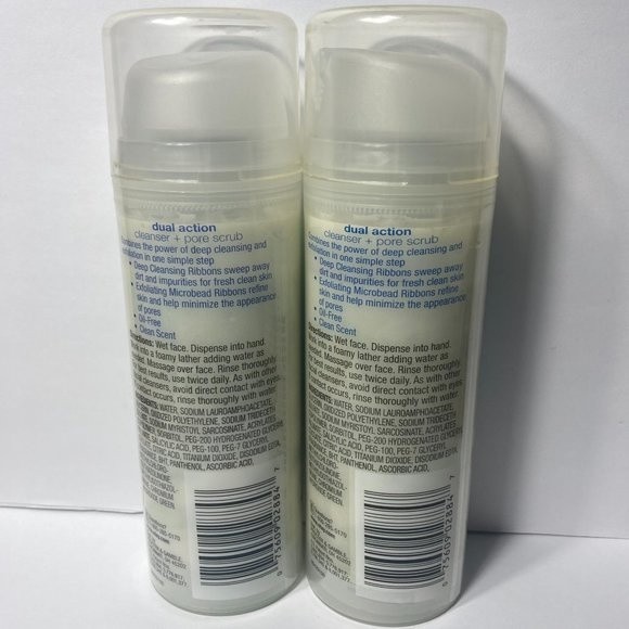 Olay Dual Action Cleanser Pore Scrub Daily Exfoliating 2 Bottles DISCONTINUED - Picture 8 of 13